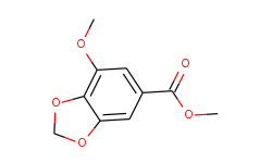 1,3-Benzodioxole-5-carboxylic acid, 7-methoxy-, methyl ester