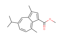 Methyl 5-isopropyl-3,8-dimethylazulene-1-carboxylate