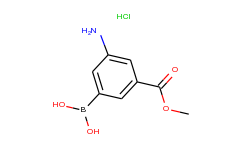 3-Amino-5-methoxycarbonylphenylboronic acid, HCl