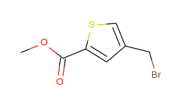 2-Thiophenecarboxylic acid, 4-(bromomethyl)-, methyl ester