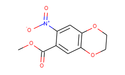1,4-Benzodioxin-6-carboxylic acid, 2,3-dihydro-7-nitro-, methyl ester