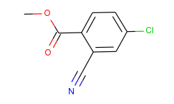 4-chloro-2-cyano-benzoic acid methyl ester