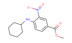 Methyl 4-(cyclohexylamino)-3-nitrobenzenecarboxylate