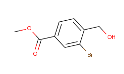 methyl 3-bromo-4-(hydroxymethyl)benzoate