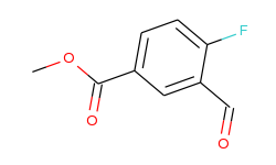 methyl 4-fluoro-3-formylbenzoate