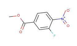 Benzoic acid, 3-fluoro-4-nitro-, methyl ester