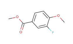 Benzoic acid, 3-fluoro-4-methoxy-, methyl ester