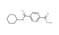 Methyl 4-(cyclohexylcarbamoyl)benzoate