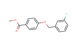 Methyl 4-[(3-fluorobenzyl)oxy]benzenecarboxylate