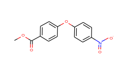 Benzoic acid, 4-(4-nitrophenoxy)-, methyl ester