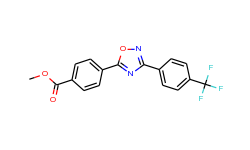 Methyl 4-(3-(4-(trifluoromethyl)phenyl)-1,2,4-oxadiazol-5-yl)benzoate