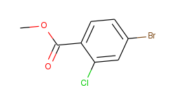 Benzoic acid, 4-bromo-2-chloro-, methyl ester