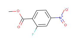 Benzoic acid, 2-fluoro-4-nitro-, methyl ester