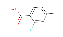 Benzoic acid, 2-fluoro-4-methyl-, methyl ester