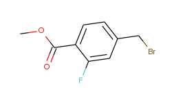 Benzoic acid, 4-(bromomethyl)-2-fluoro-, methyl ester