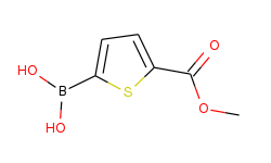 2-Thiophenecarboxylic acid, 5-borono-, 2-methyl ester