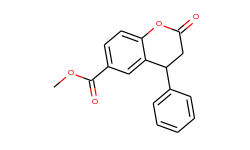 6-Methoxycarbonyl-4-phenyl-3,4-dihydrocoumarin