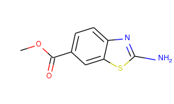 6-Benzothiazolecarboxylic acid, 2-amino-, methyl ester