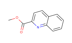 2-Quinolinecarboxylic acid, methyl ester