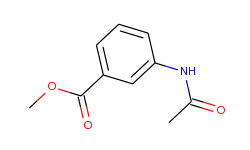 Benzoic acid, 3-(acetylamino)-, methyl ester