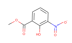 Benzoic acid, 2-hydroxy-3-nitro-, methyl ester