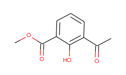 Benzoic acid, 3-acetyl-2-hydroxy-, methyl ester