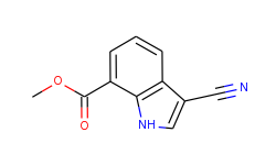 Methyl 3-cyano-1H-indole-7-carboxylate