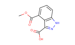 4-(Methoxycarbonyl)-1H-indazole-3-carboxylic acid