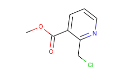 3-Pyridinecarboxylic acid, 2-(chloromethyl)-, methyl ester