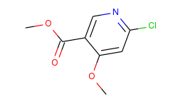 3-Pyridinecarboxylic acid, 6-chloro-4-methoxy-, methyl ester