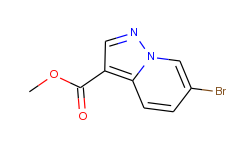 Pyrazolo[1,5-a]pyridine-3-carboxylic acid, 6-bromo-, methyl ester