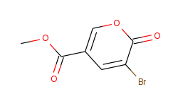2H-Pyran-5-carboxylic acid, 3-bromo-2-oxo-, methyl ester