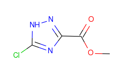1H-1,2,4-Triazole-3-carboxylic acid, 5-chloro-, methyl ester