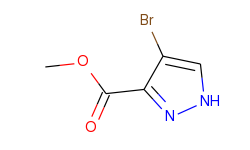 1H-Pyrazole-3-carboxylic acid, 4-bromo-, methyl ester