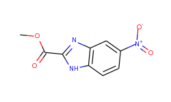 1H-Benzimidazole-2-carboxylic acid, 5-nitro-, methyl ester