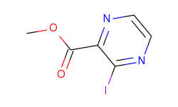 Pyrazinecarboxylic acid, 3-iodo-, methyl ester