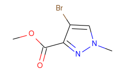 4-BROMO-1-METHYL-1 H-PYRAZOLE-3-CARBOXYLIC ACID M ETHYL ESTER