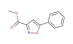 3-Isoxazolecarboxylic acid, 5-phenyl-, methyl ester