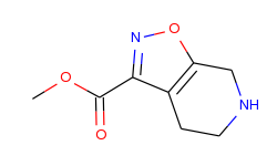 methyl 4,5,6,7-tetrahydroisoxazolo[5,4-c]pyridine-3-carboxylate