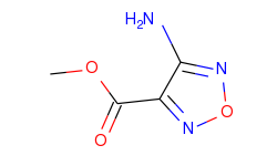 1,2,5-Oxadiazole-3-carboxylic acid, 4-amino-, methyl ester