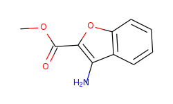 2-Benzofurancarboxylic acid, 3-amino-, methyl ester