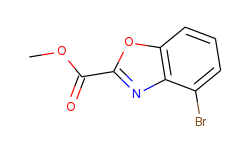 Methyl 4-bromobenzo[d]oxazole-2-carboxylate