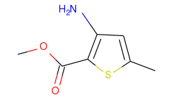 2-Thiophenecarboxylic acid, 3-amino-5-methyl-, methyl ester