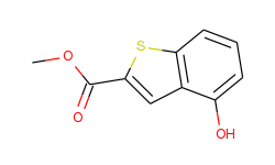 Benzo[b]thiophene-2-carboxylic acid, 4-hydroxy-, methyl ester