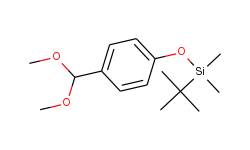 tert-butyl[4-(dimethoxymethyl)phenoxy]dimethylsilane