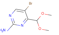 2-amino-5-bromo-4-dimethoxymethylpyrimidine