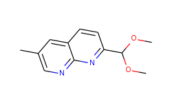 2-(dimethoxymethyl)-6-methyl-1,8-naphthyridine