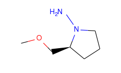 1-Pyrrolidinamine, 2-(methoxymethyl)-, (2S)-