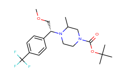(s)-tert-butyl 4-((r)-2-methoxy-1-(4-(trifluoromethyl)phenyl)ethyl)-3-methylpiperazine-1-carboxylate