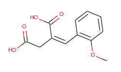 2-(2-methoxy-benzylidene)-succinic acid